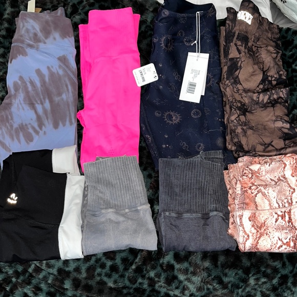 Nwt 8 Johnny was Free people beyond yoga and Victoria Secret leggings